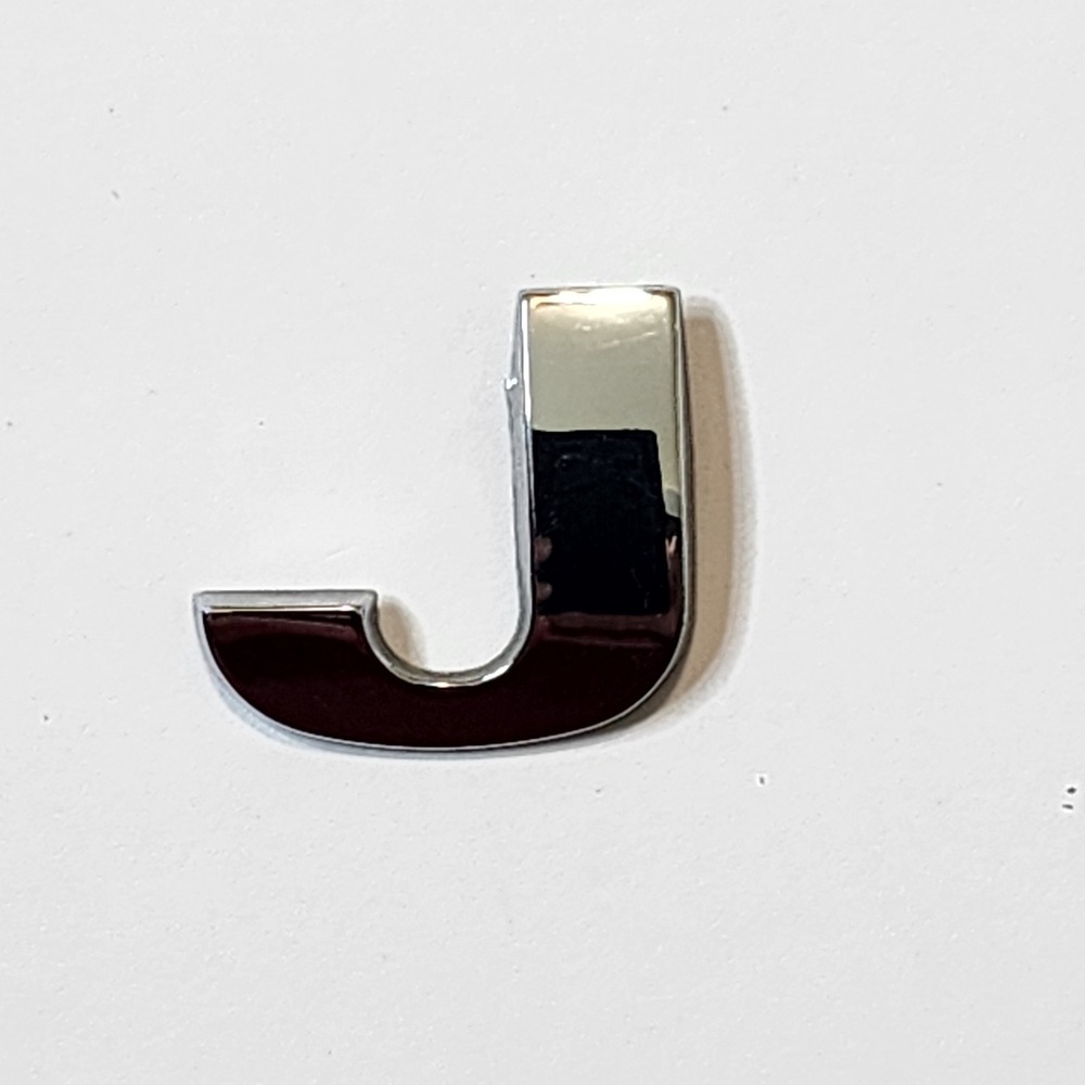 VW Jetta Letter J Emblem Rear Gate Lid 99-05